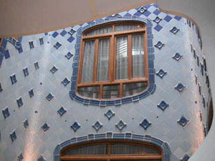 Casa Battlo uvnitr